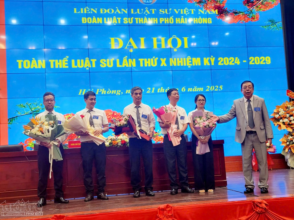 Ban chủ nhiệm Đoàn luật sư Hải Phòng khoá x 
