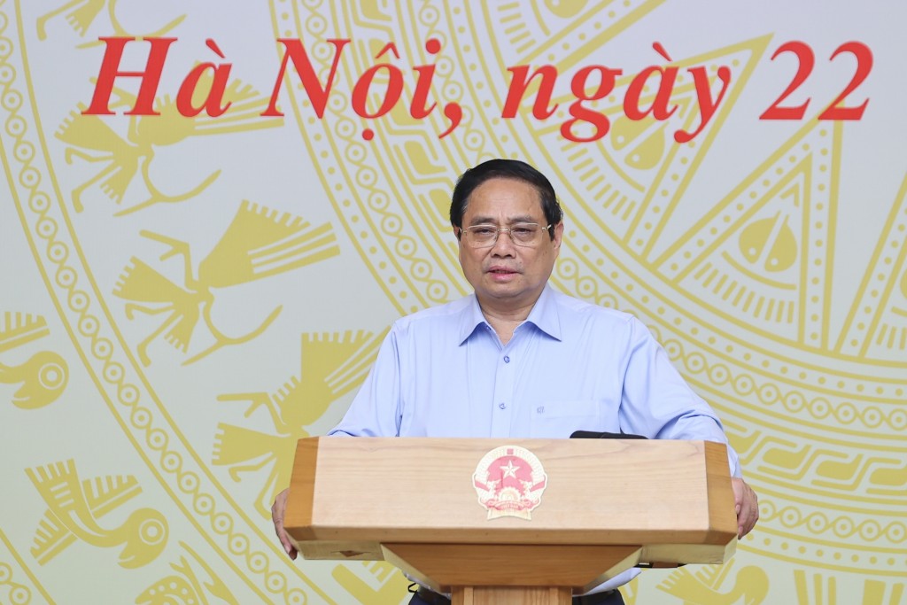 Thủ tướng Phạm Minh Chính: Không vì triển khai chính quyền địa phương 2 cấp mà ảnh hưởng tới các công việc - Ảnh: VGP/Nhật Bắc