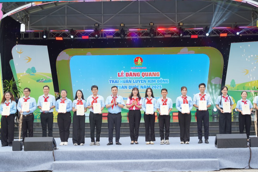 Vinh danh 80 Tổng phụ trách Đội đạt Giải thưởng “Cánh én hồng”