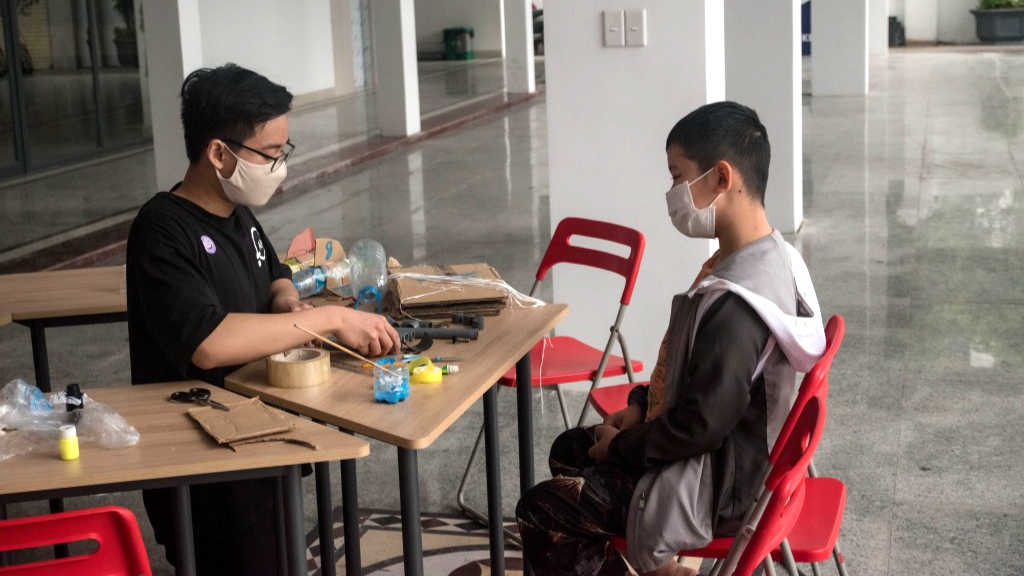 Các bạn học sinh được tham gia hoạt động trải nghiệm