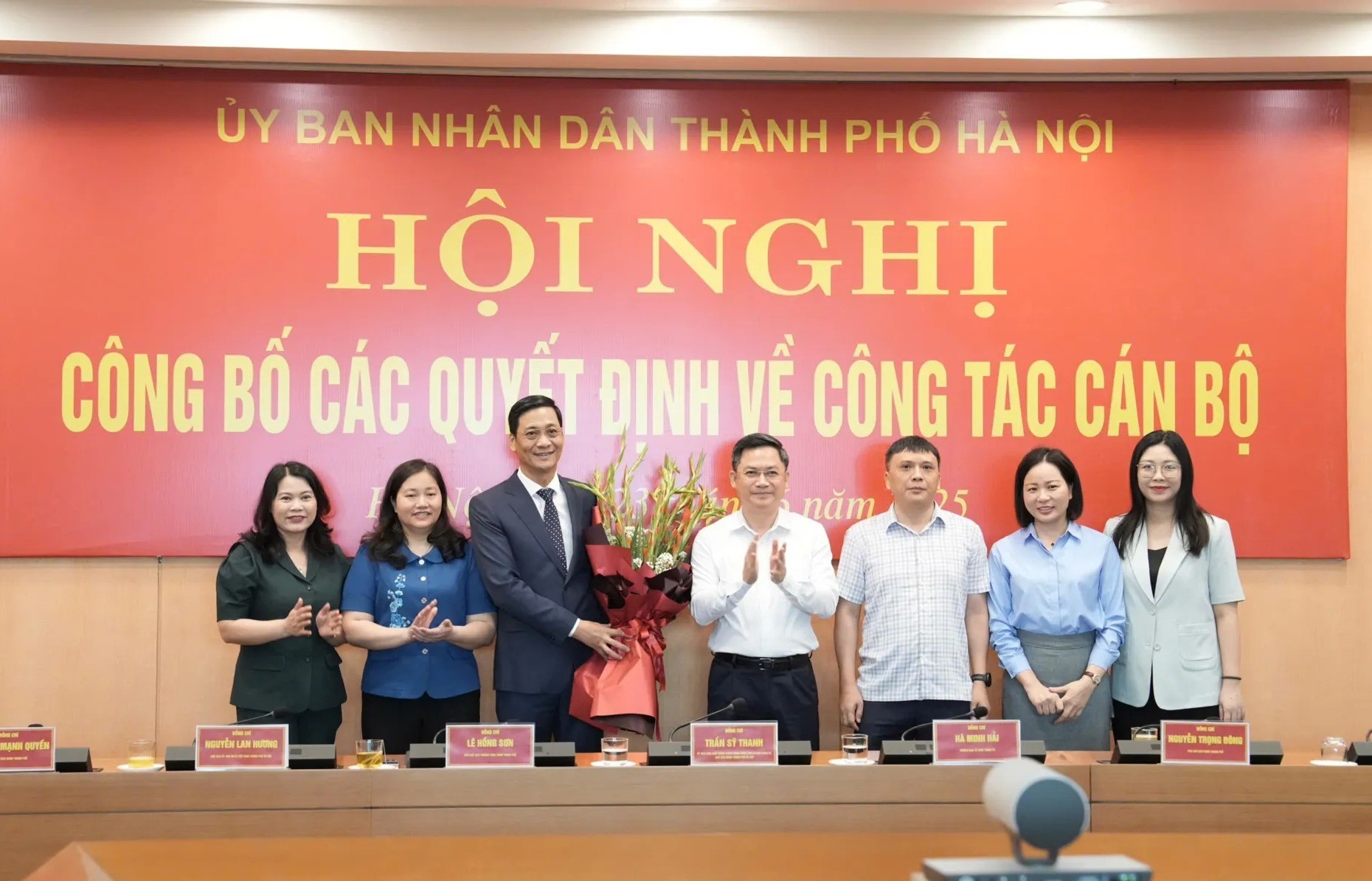 Ông Lê Thanh Nam được bổ nhiệm giữ chức Chánh Văn phòng UBND TP