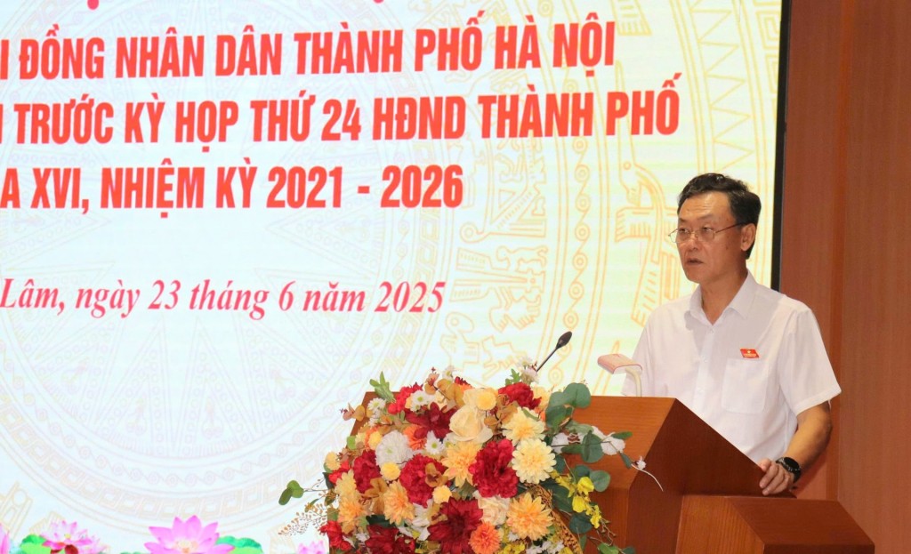 Cử tri huyện Gia Lâm đồng thuận với kết quả kỳ họp thứ 23 HĐND thành phố Hà Nội