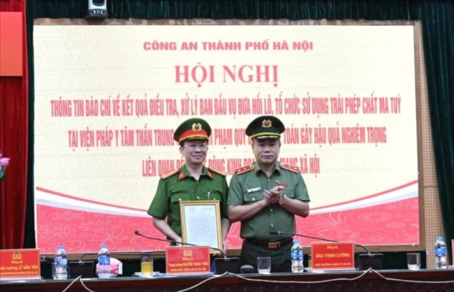 Bí thư Thành uỷ gửi thư khen Công an thành phố Hà Nội