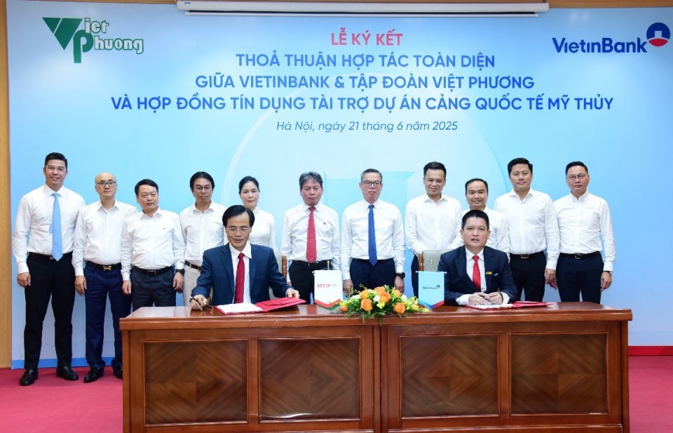 VietinBank và Công ty Cổ phần Tập đoàn Đầu tư Việt Phương hợp tác toàn diện