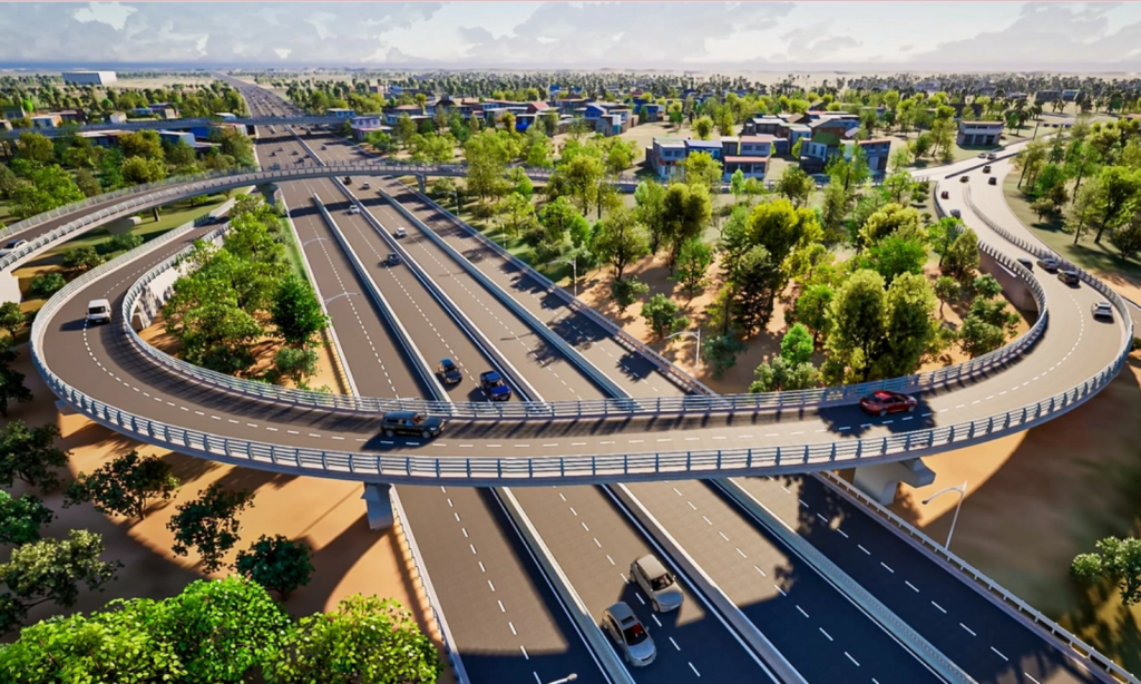 Phối cảnh cao tốc TP Hồ Chí Minh - Mộc Bài