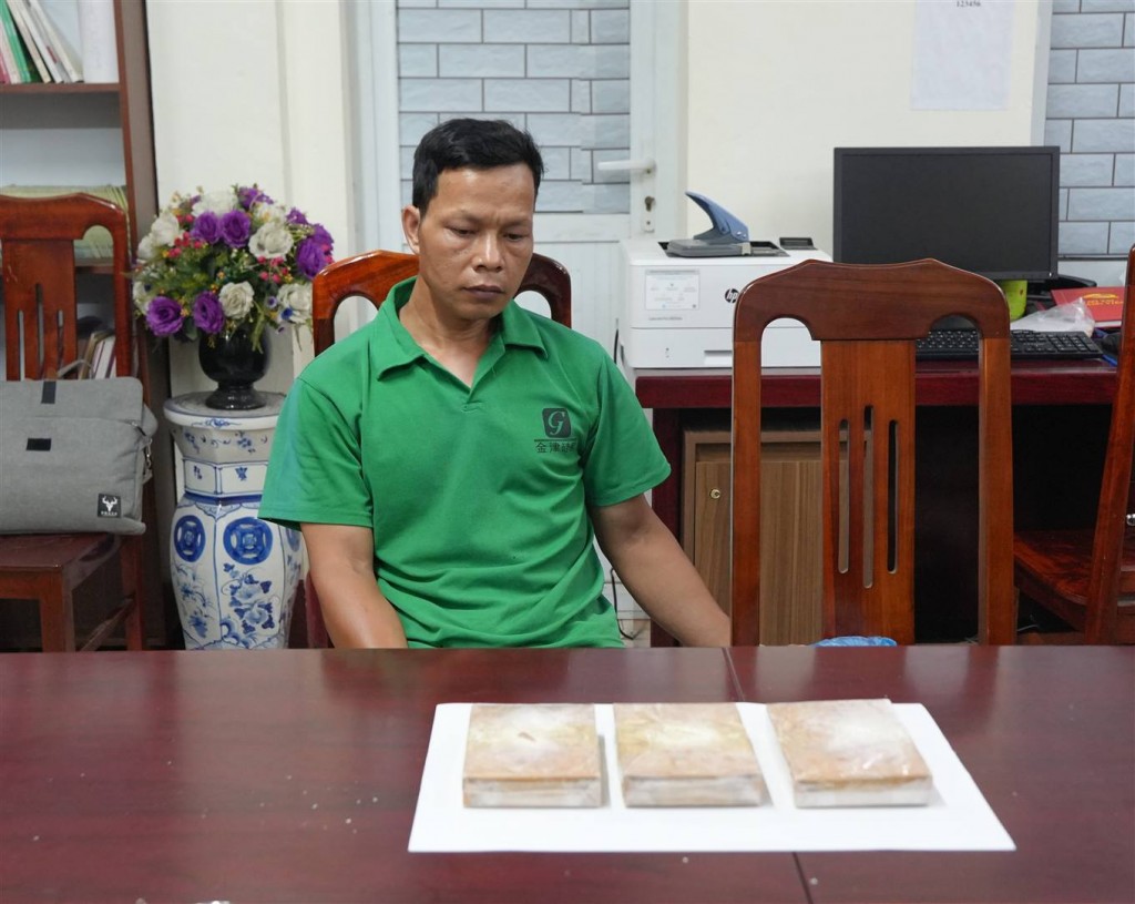 Đối tượng Lưu Văn Ánh và tang vật