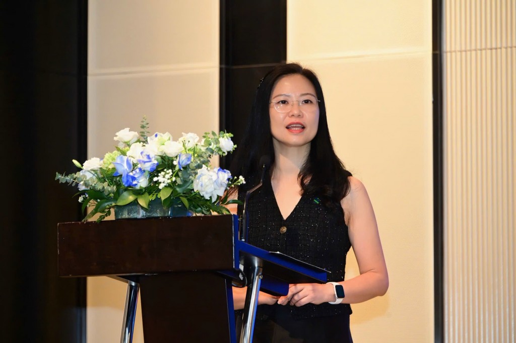 Bà Nguyễn Thúy Hạnh phát biểu khai mạc sự kiện