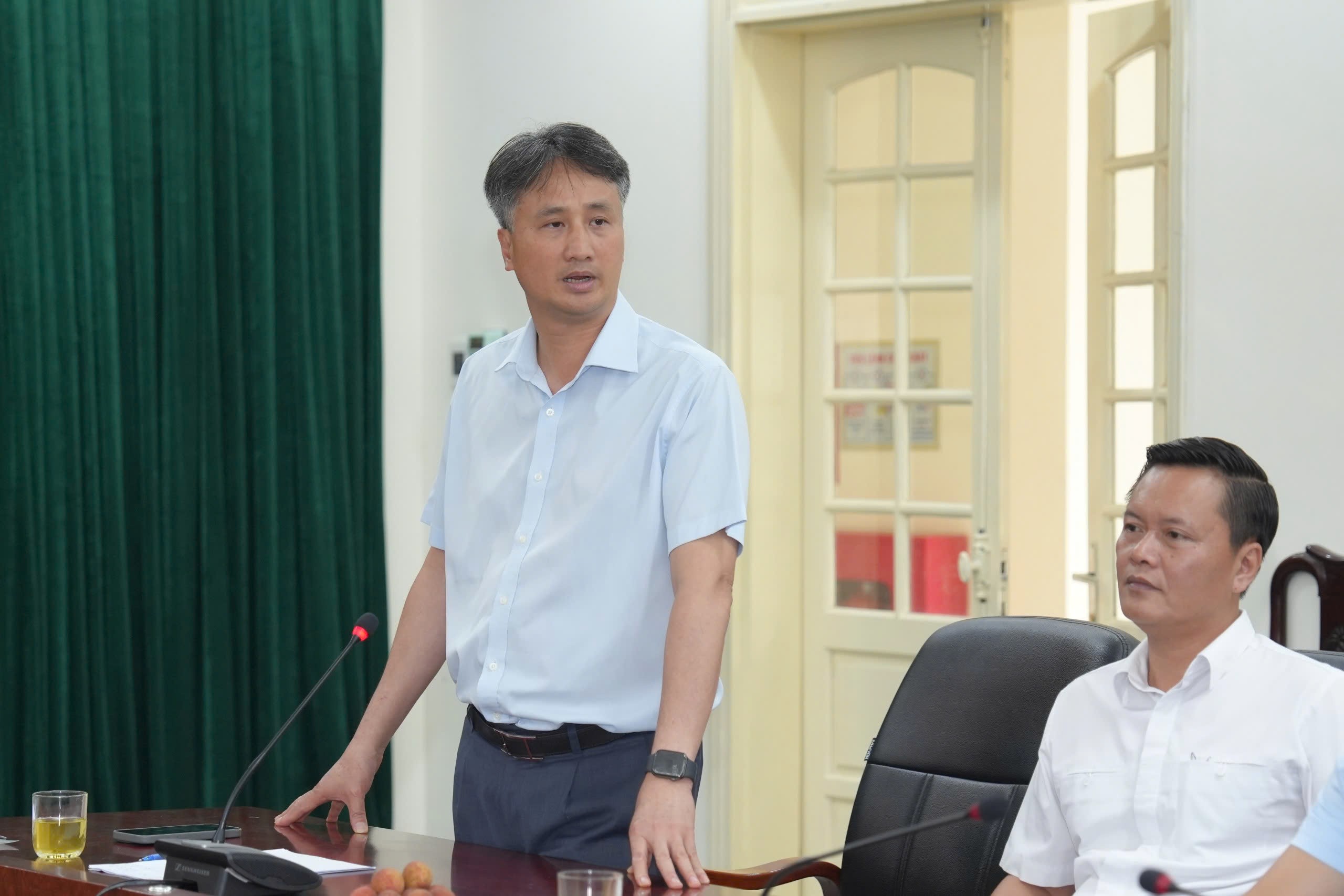 Bí thư Huyện uỷ Mỹ Đức Nguyễn Anh Dũng