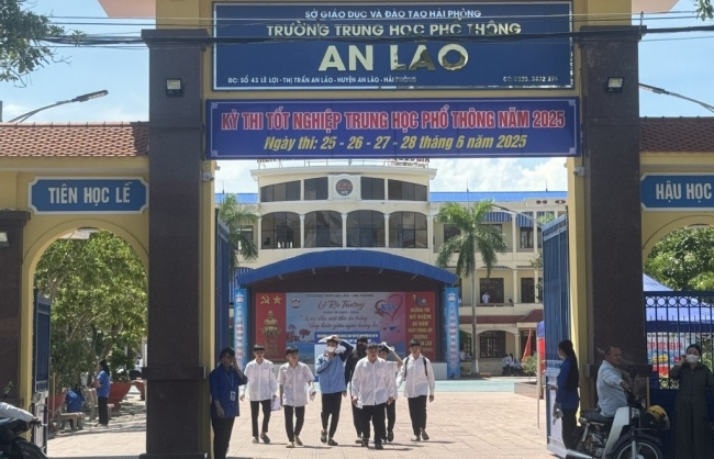 Gần 30.000 thí sinh Hải Phòng bước vào kỳ thi THPT 2025