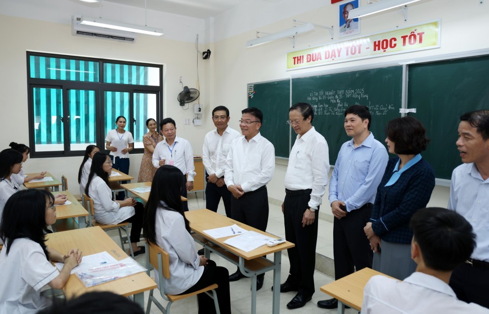 Không để khoảng trống trách nhiệm trong các khâu tổ chức kỳ thi tốt nghiệp THPT