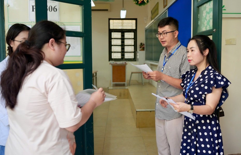 Hà Nội: Trên 99% thí sinh làm thủ tục thi tốt nghiệp THPT