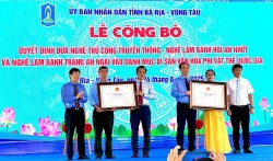 Bà Rịa - Vũng Tàu đón nhận thêm 2 di sản văn hóa