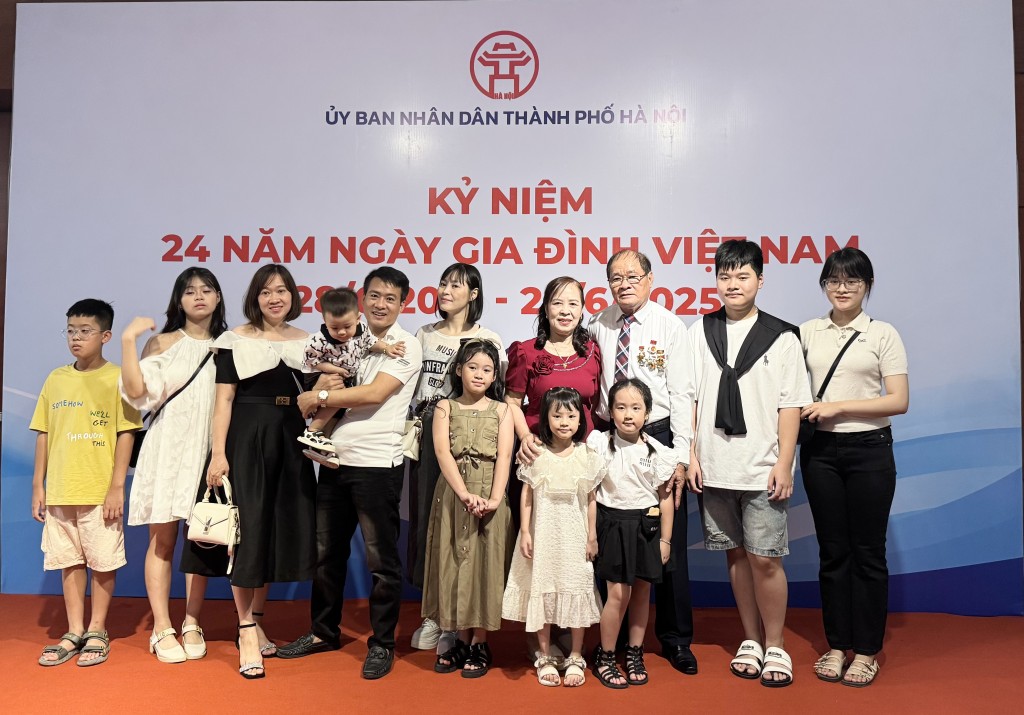Hà Nội tuyên dương cho 80 gia đình văn hóa tiêu biểu