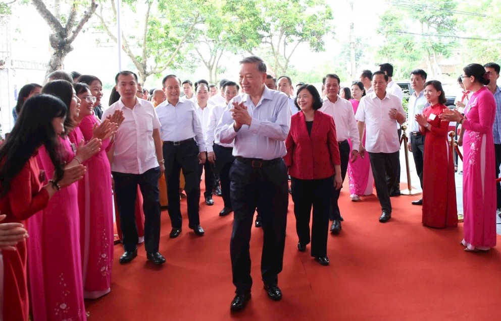 Tổng Bí thư Tô Lâm dự Lễ khởi công xây dựng đền thờ Đức vua Ngô Quyền