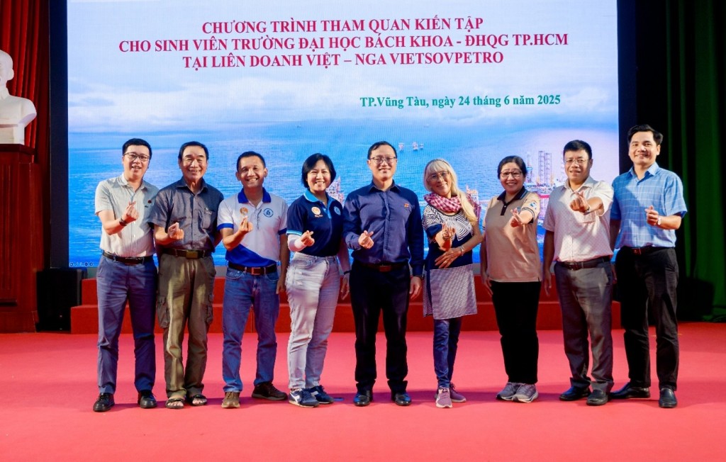 Vietsovpetro truyền cảm hứng nghề nghiệp cho sinh viên Bách khoa TP HCM