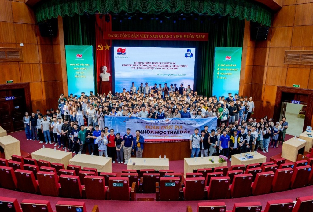 Vietsovpetro truyền cảm hứng nghề nghiệp cho sinh viên Bách khoa TP HCM