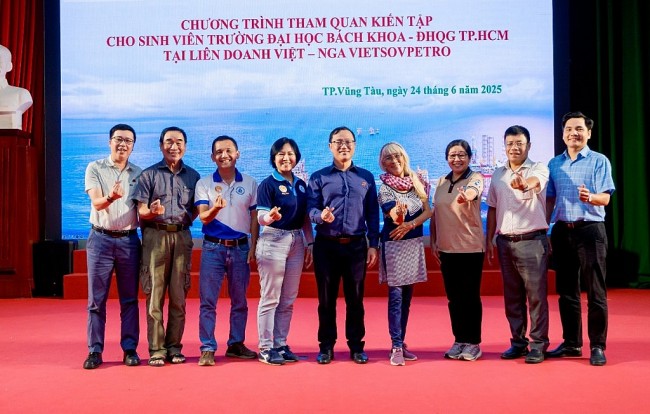 Vietsovpetro truyền cảm hứng nghề nghiệp cho sinh viên Bách khoa TP HCM