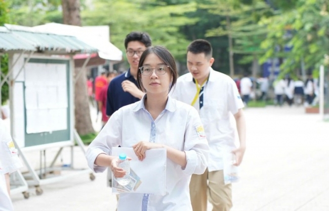 Hà Nội không có thí sinh vi phạm quy chế buổi thi môn Toán