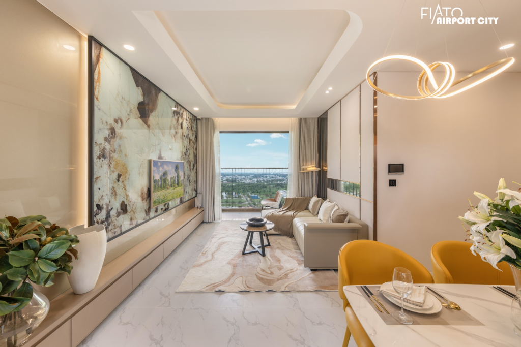 Căn hộ 2 phòng ngủ hơn 79m², tối ưu mặt sáng, hệ ban công trải dài tới 10m