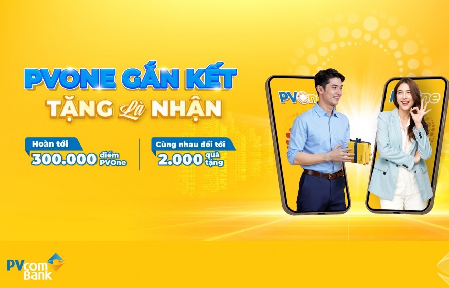 Ưu đãi hoàn điểm thưởng hấp dẫn từ hệ sinh thái PVOne