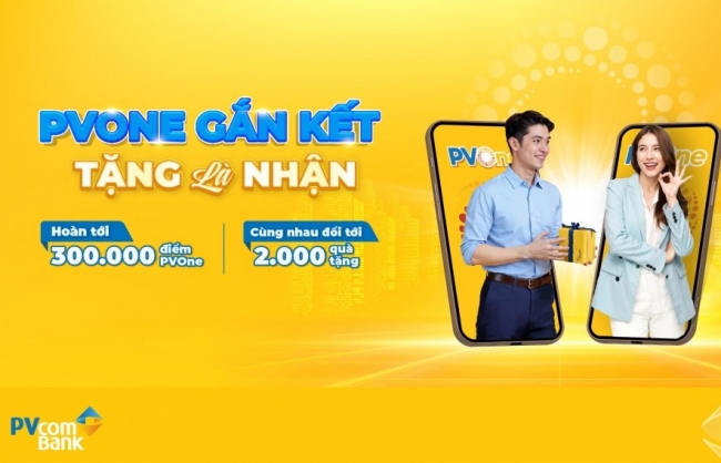 Ưu đãi hoàn điểm thưởng hấp dẫn từ hệ sinh thái PVOne