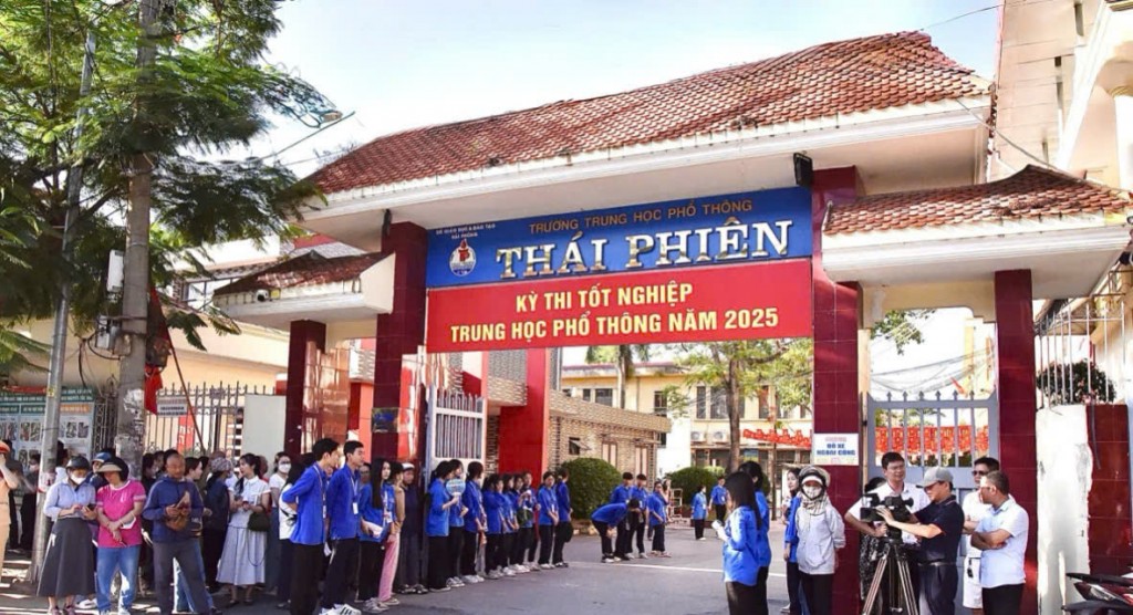 Ngày đầu thi tốt nghiệp THPT tại Hải Phòng