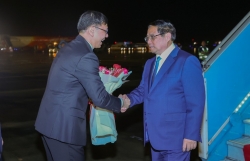 Thủ tướng Phạm Minh Chính về tới Hà Nội, kết thúc tốt đẹp chuyến công tác tại Trung Quốc