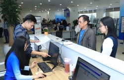 Bố trí điểm tiếp nhận thủ tục hành chính tại xã, phường mới