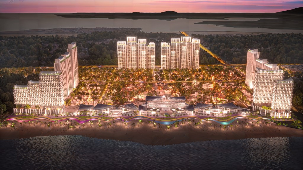 “Thành phố trắng” Blanca City sẽ mang tới nhịp sống sôi động bên biển Bãi Sau