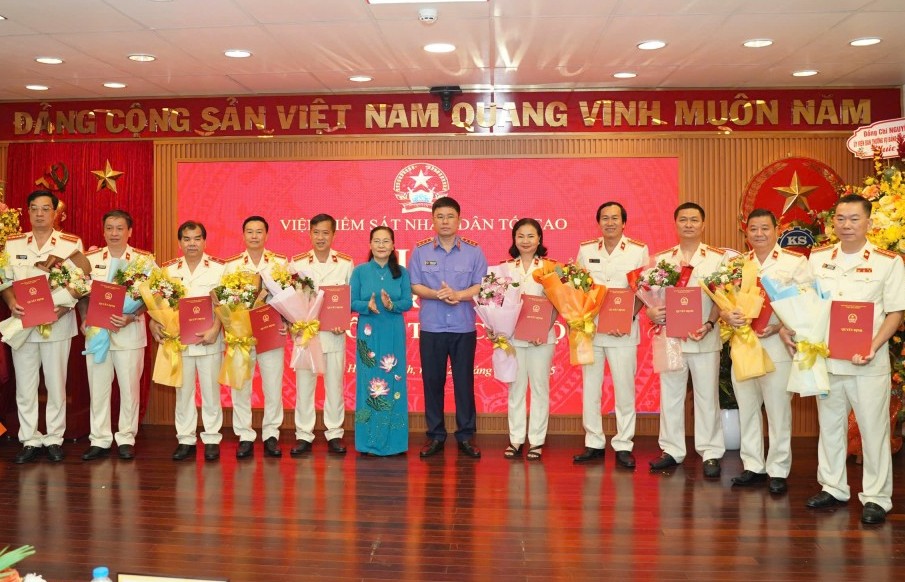 Bổ nhiệm nhiều lãnh đạo VKSND TP Hồ Chí Minh sau hợp nhất