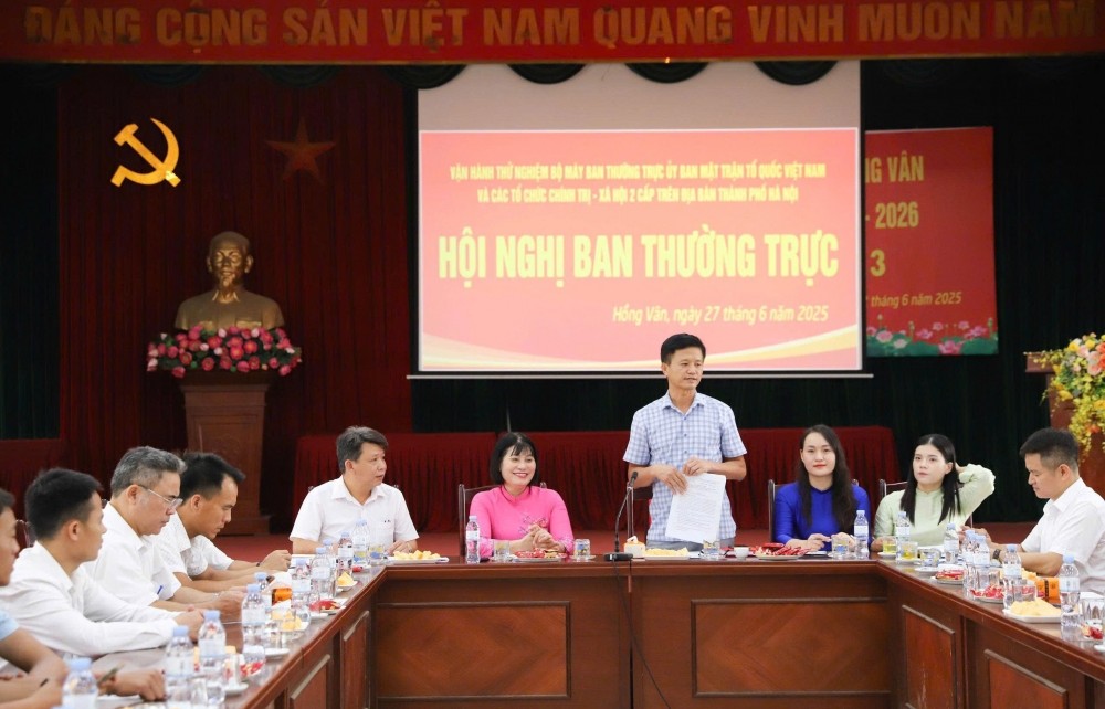 MTTQ xã Hồng Vân sẵn sàng bước vào giai đoạn mới