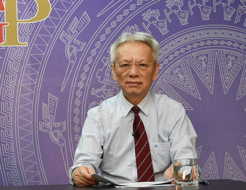 TS. Nguyễn Sĩ Dũng: NHNN đã bảo đảm an toàn hệ thống, giữ vững ổn định kinh tế vĩ mô và thúc đẩy hiệu quả các chương trình tín dụng, tạo điều kiện để doanh nghiệp tiếp cận nguồn vốn thuận lợi hơn - Ảnh: VGP/Dương Tuấn