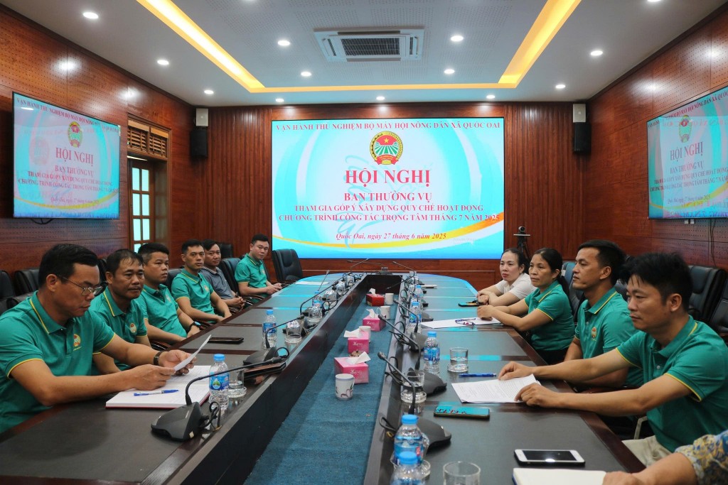 Hội Nông dân Hà Nội vận hành thử nghiệm chính quyền địa phương hai cấp