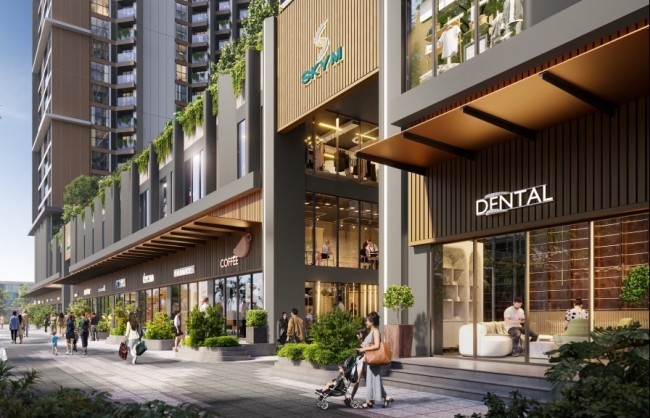 Tầm nhìn ba tầng mặt nước, tâm điểm tiện ích giữa trung tâm Halong Marina