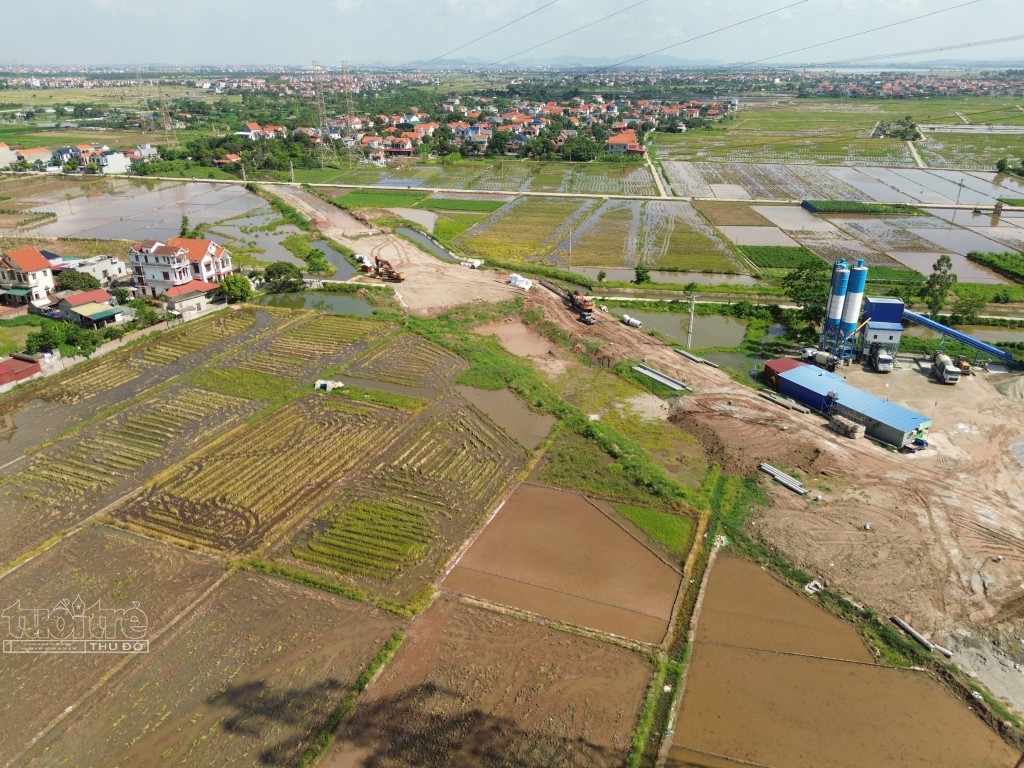 Toàn cảnh dự án cầu Kênh Vàng nối hai tỉnh Bắc Ninh, Hải Dương