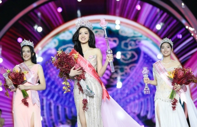 Hà Trúc Linh đăng quang Hoa hậu Việt Nam 2024