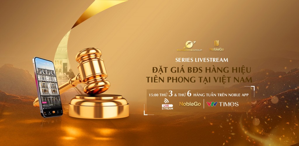 Sunshine Group livestream đặt giá căn hộ, giá chỉ bằng 50% giá thị trường