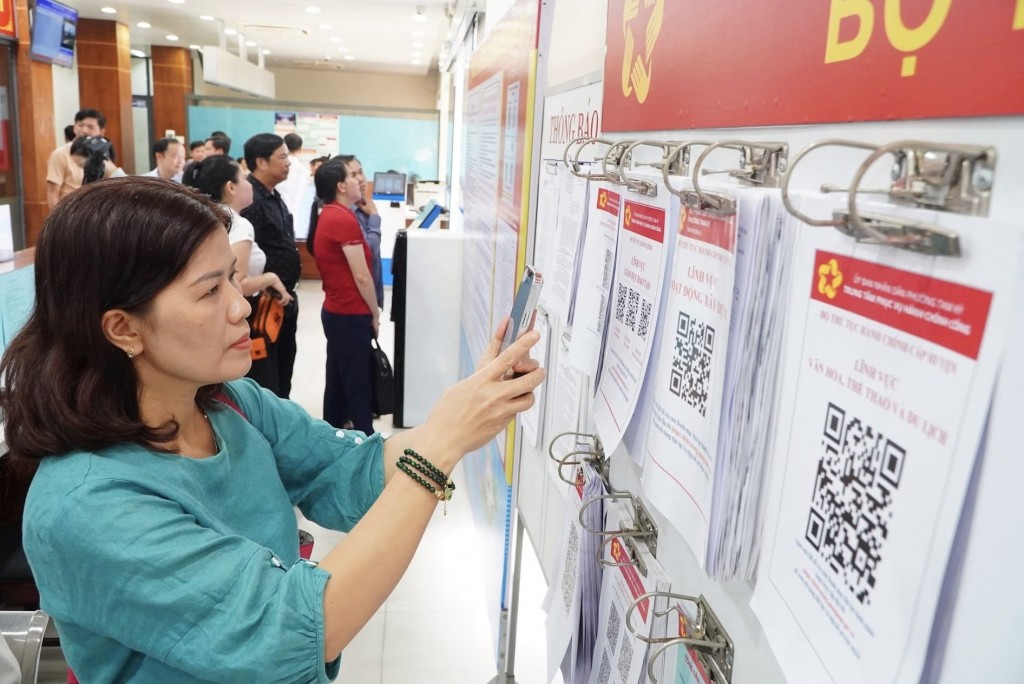 Vận hành thử nghiệm Trung tâm hành chính công phường Tam Kỳ 