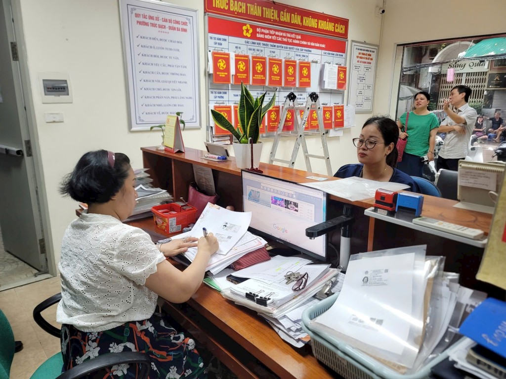 Phường Ba Đình sẵn sàng vận hành chính thức từ ngày 1/7