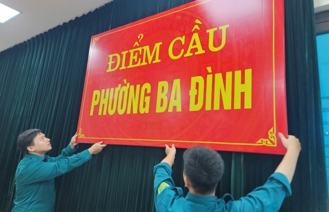 Phường Ba Đình sẵn sàng vận hành chính thức từ ngày 1/7