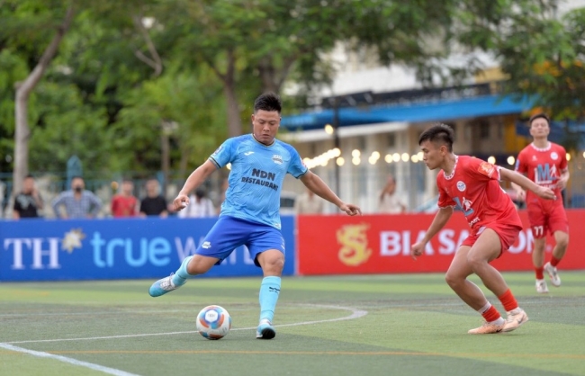Trái bóng tranh cúp Bia Saigon Dragon 2025 chính thức lăn tại đất cảng Hải Phòng