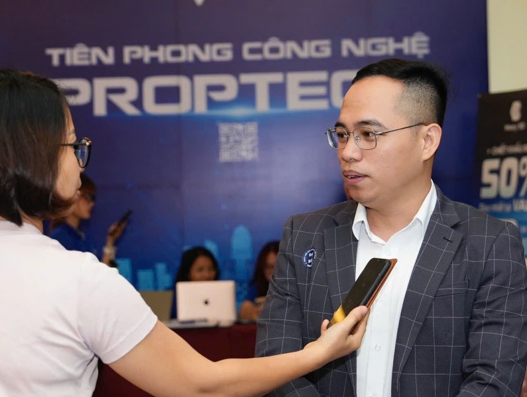 Ông Mai Văn Tuyển, Giám đốc công nghệ Meey Group, chia sẻ về vai trò của proptech trong tái cấu trúc thị trường bất động sản hiện đại