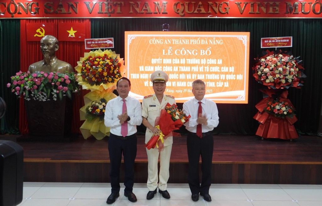 Thiếu tướng Nguyễn Hữu Hợp giữ chức Giám đốc Công an TP Đà Nẵng