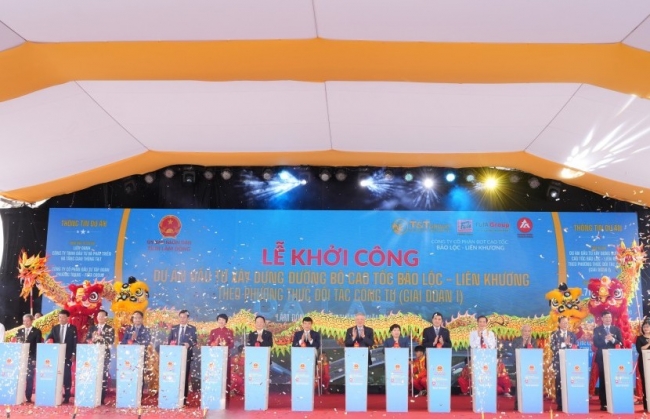 Khởi công dự án cao tốc Bảo Lộc - Liên Khương tổng vốn đầu tư trên 17.700 tỷ đồng