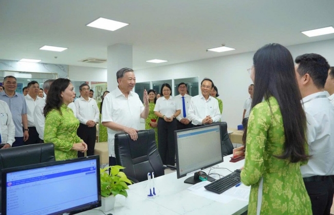 Tổng Bí thư Tô Lâm: Phường, xã mới bây giờ phải kiến tạo, phục vụ người dân