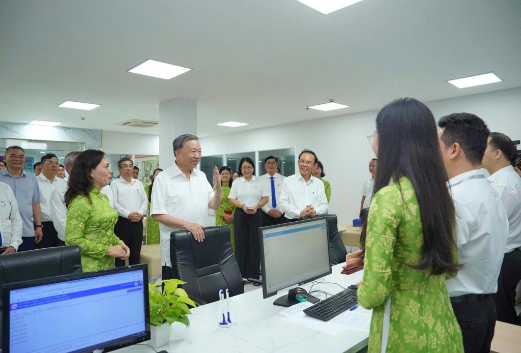 Tổng Bí thư Tô Lâm: Phường, xã mới bây giờ phải kiến tạo, phục vụ người dân