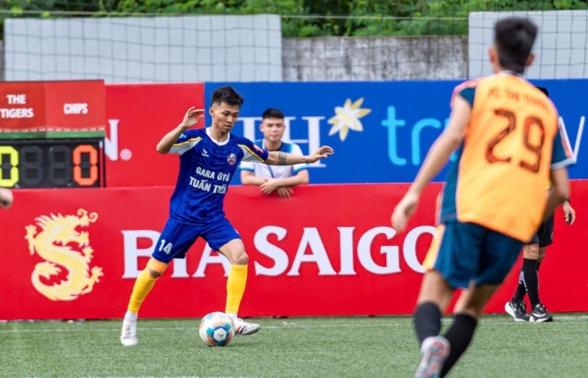 Giải bóng đá 7 người Bia Saigon Dragon Cup 2025 lần đầu khởi tranh tại Thanh Hóa
