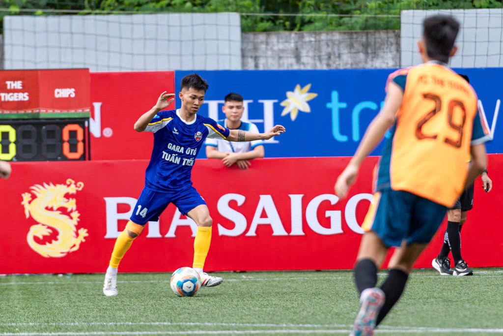 Giải bóng đá 7 người Bia Saigon Dragon Cup 2025 lần đầu khởi tranh tại Thanh Hóa
