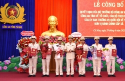 Công an Cà Mau kiện toàn nhân sự, giữ ổn định cơ sở