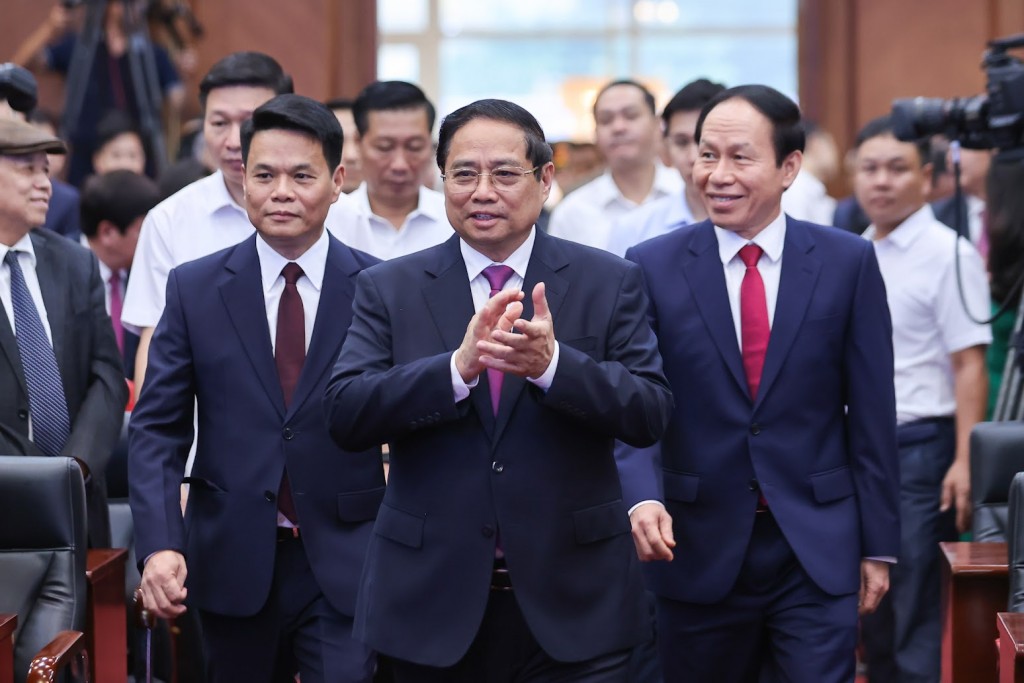 Lãnh đạo Đảng, Nhà nước dự Lễ công bố các nghị quyết, quyết định sáp nhập đơn vị hành chính